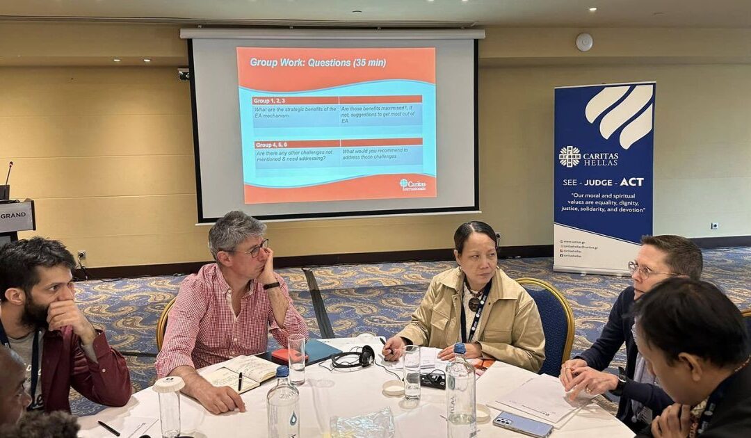 Caritas Delegates from 7 Regions Meet in Athens to Shape Humanitarian Response
