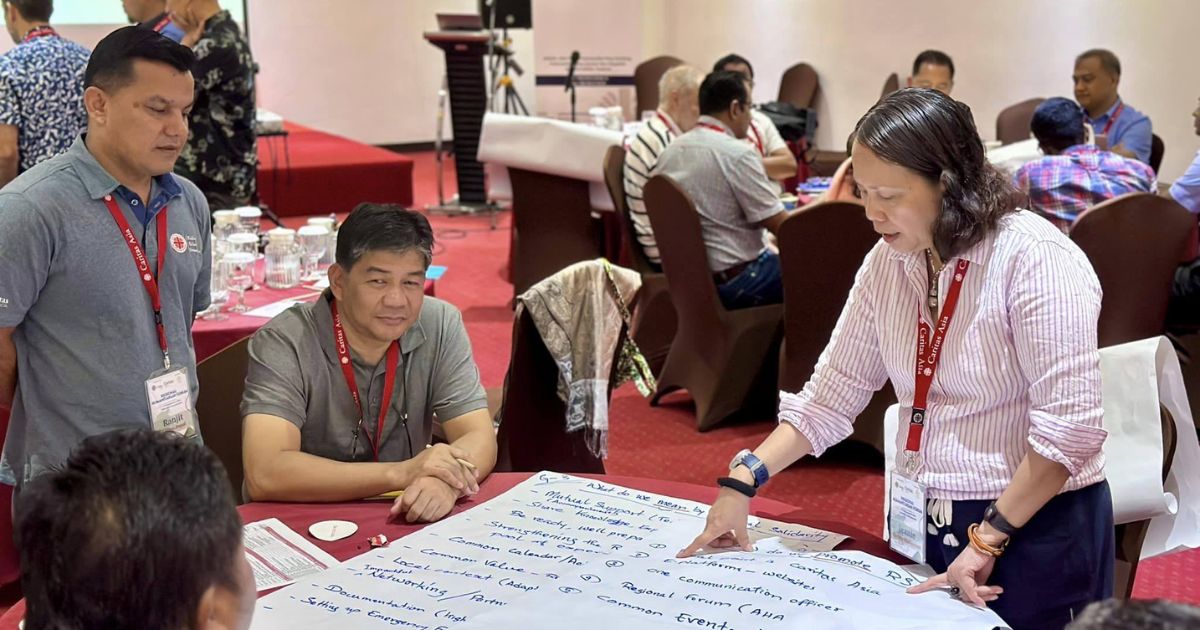 caritas asia humanitarian forum bali 2