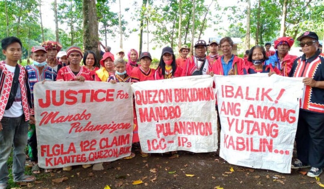 A Pastoral Statement on The Manobo-Pulangiyon Kianteg (MPK) Struggle for Ancestral Domain